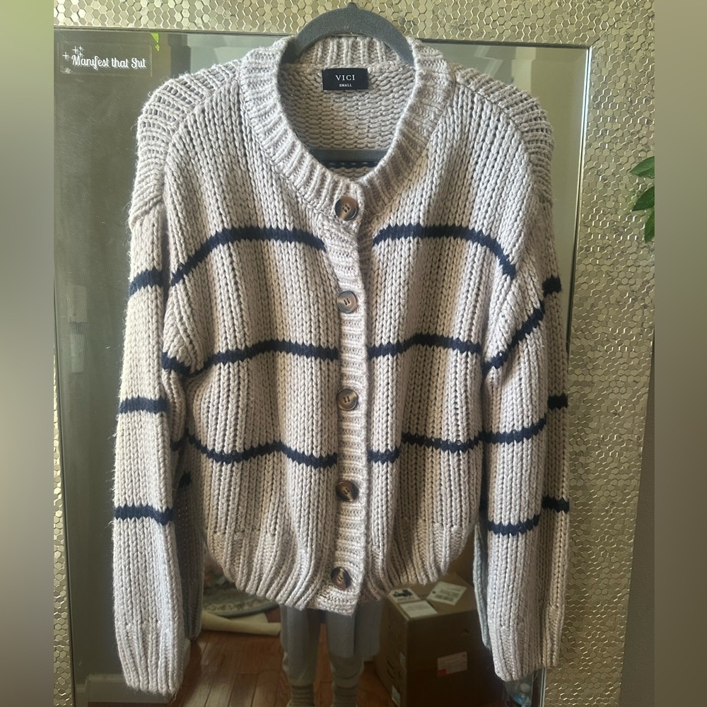 Vici Clement Button Down Cardigan - image 4